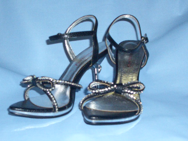 婦人靴タイプ-3-黒（ヘビ）